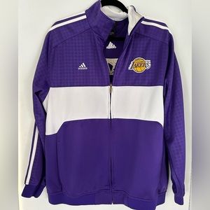 Adidas Lakers Jacket - Embroidered Track Jacket
